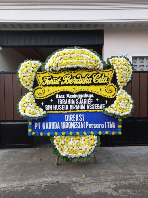 Papan Bunga Duka di Kubu Raya